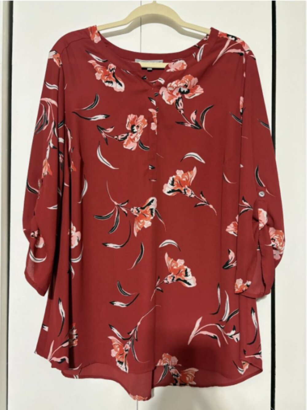 DANIEL RAINN 2X Plus Size Blouse/Top – High Quality & Beautiful Condition